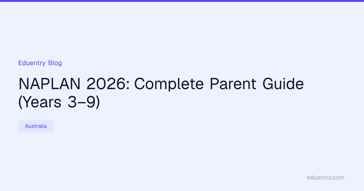 NAPLAN 2026: Complete Parent Guide (Years 3–9)