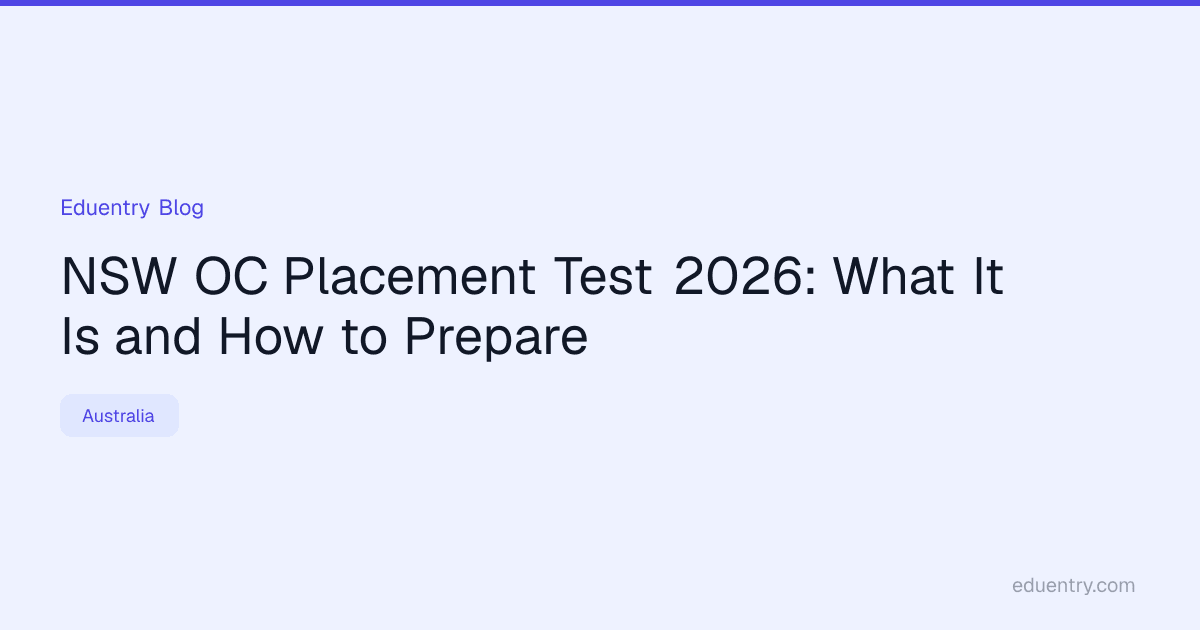 NSW OC Placement Test 2026: What It Is and How to Prepare